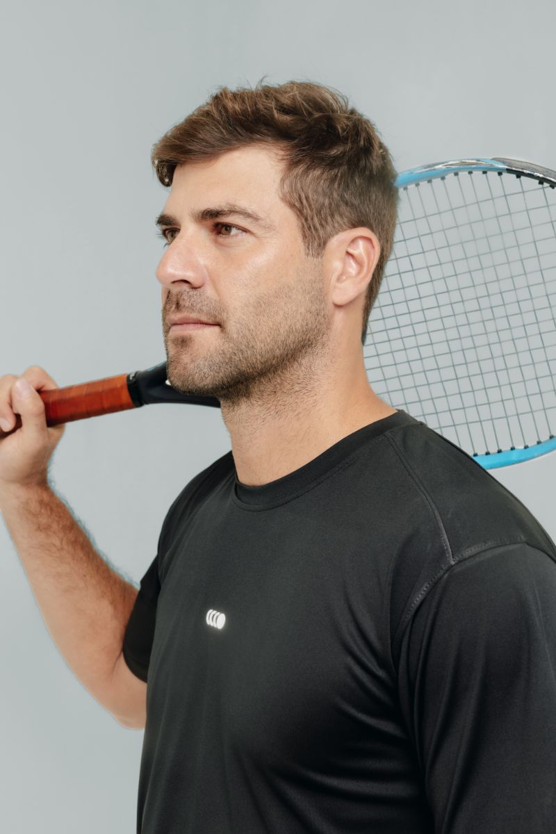 Camiseta deportiva Forty negra