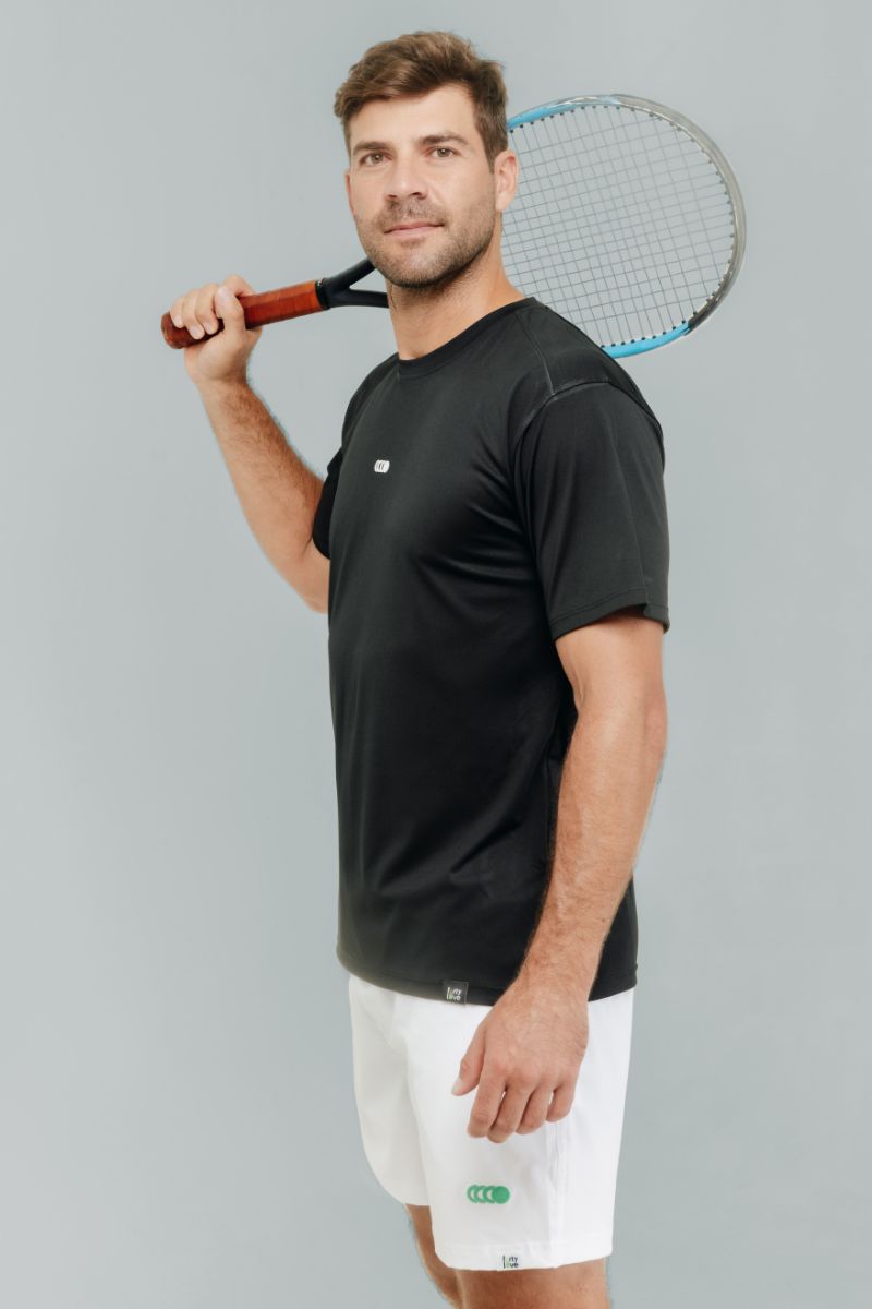 Camiseta deportiva Forty negra