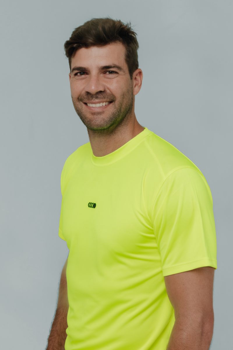 Camiseta deportiva Forty neón